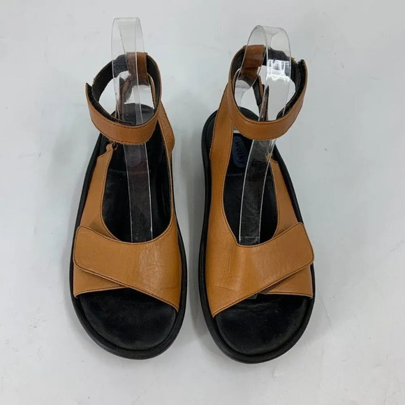 Wolky Women's Vegan Ankle Strap Adjustable Open Toe Sandals Size 5.5/36 - Picture 7 of 12